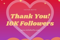10K Followers Victor Botto