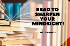 Read to Sharpen Your Mind Sight - Victor Botto