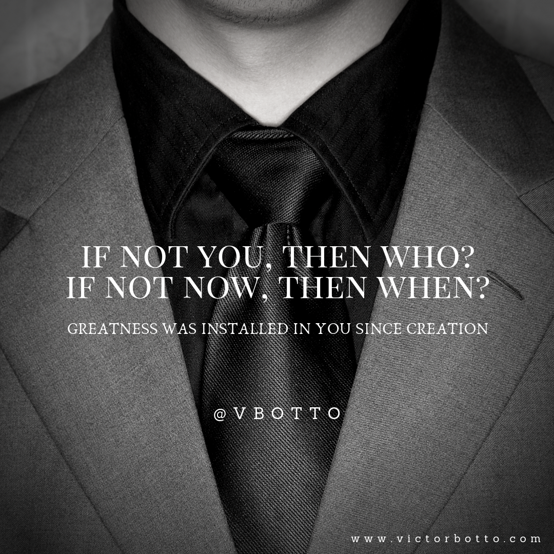 IF NOT YOU THEN WHO victor botto