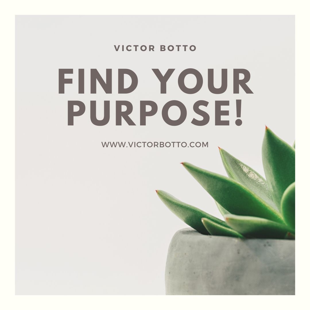 FIND YOUR PURPOSE - VICTOR BOTTO