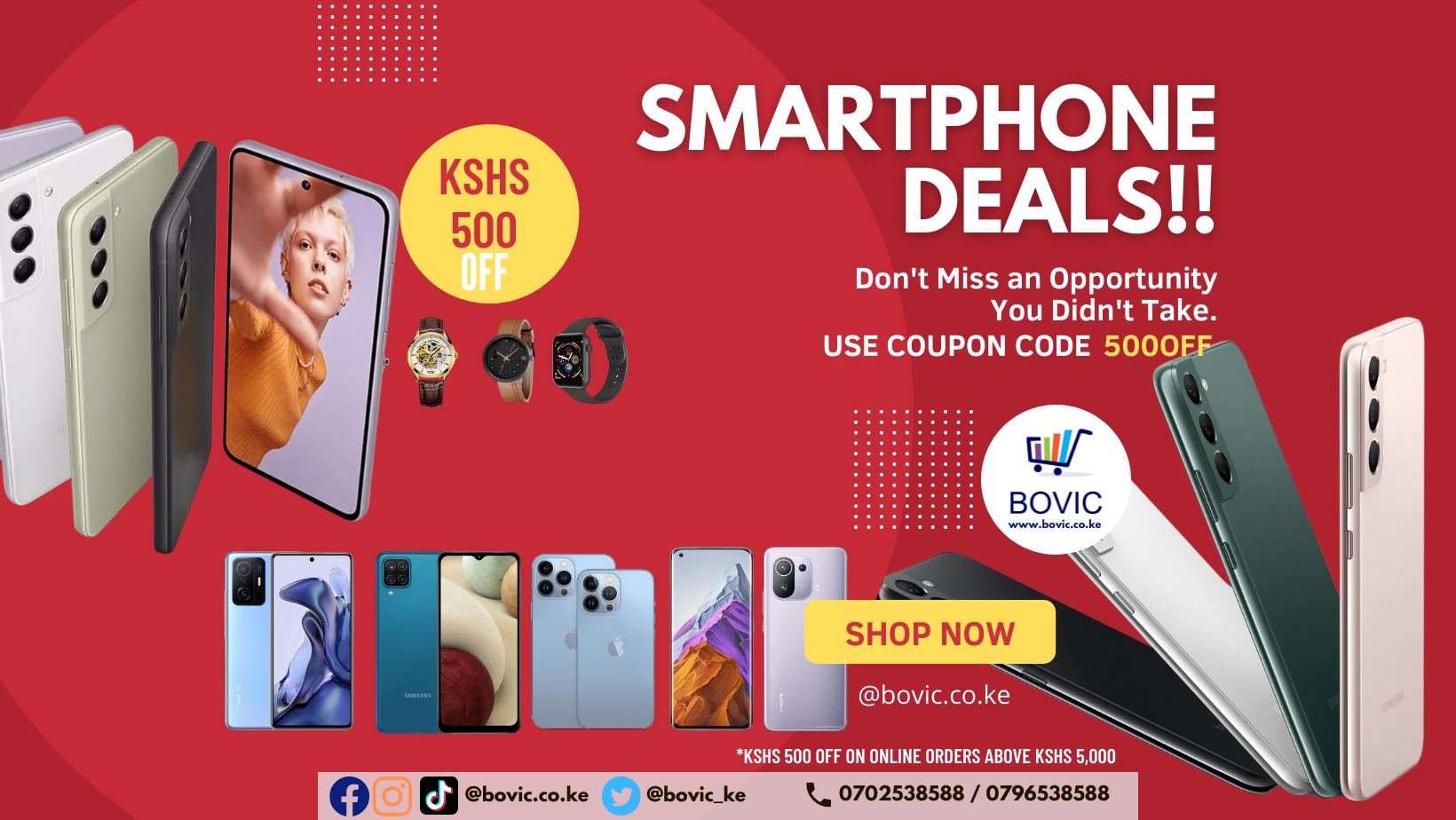 Smartphone Deals at www.bovic.co.ke