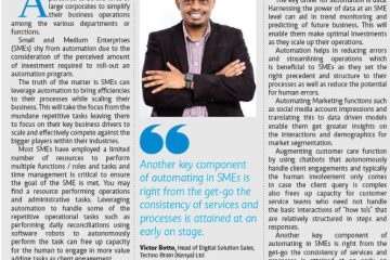 Victor Botto - Head of Digital Solution Sales Standard newspaper
